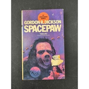Spacepaw by Gordon R Dickson Vintage Science Fiction Paperback Book 1976